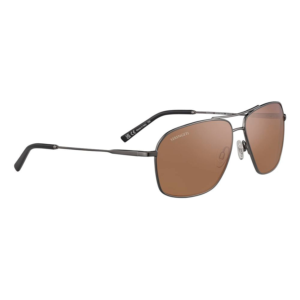 Gray Resin Sunglasses
