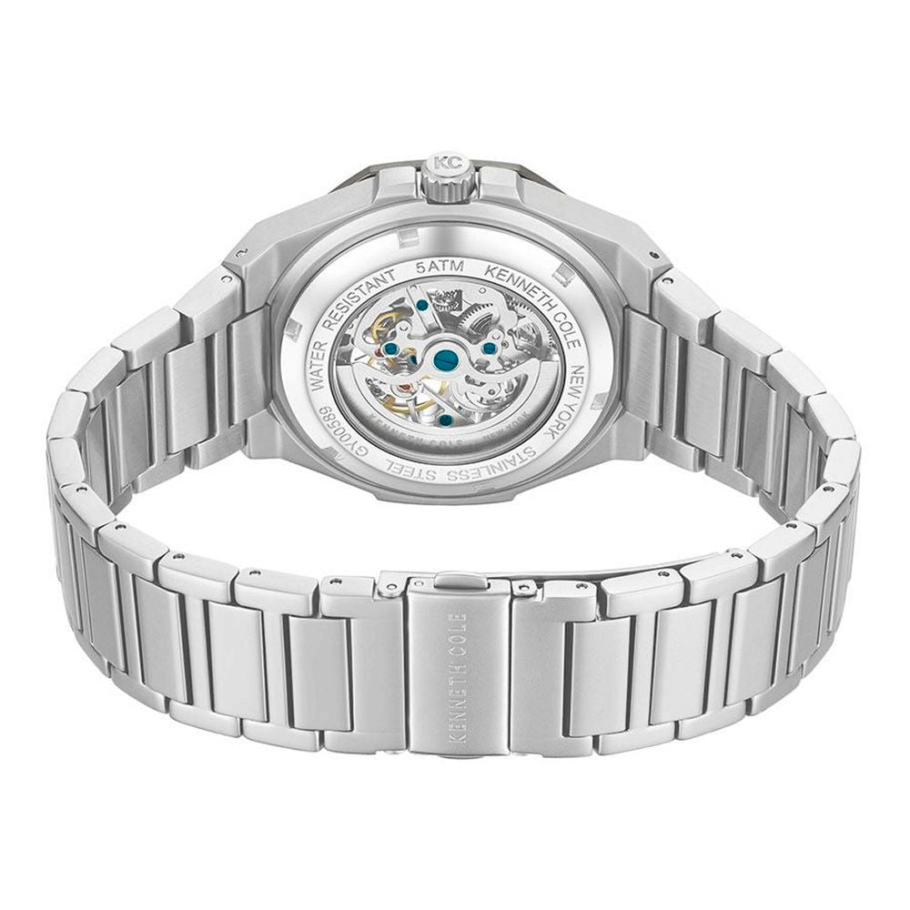 Gray Stainless Steel Dress Watch