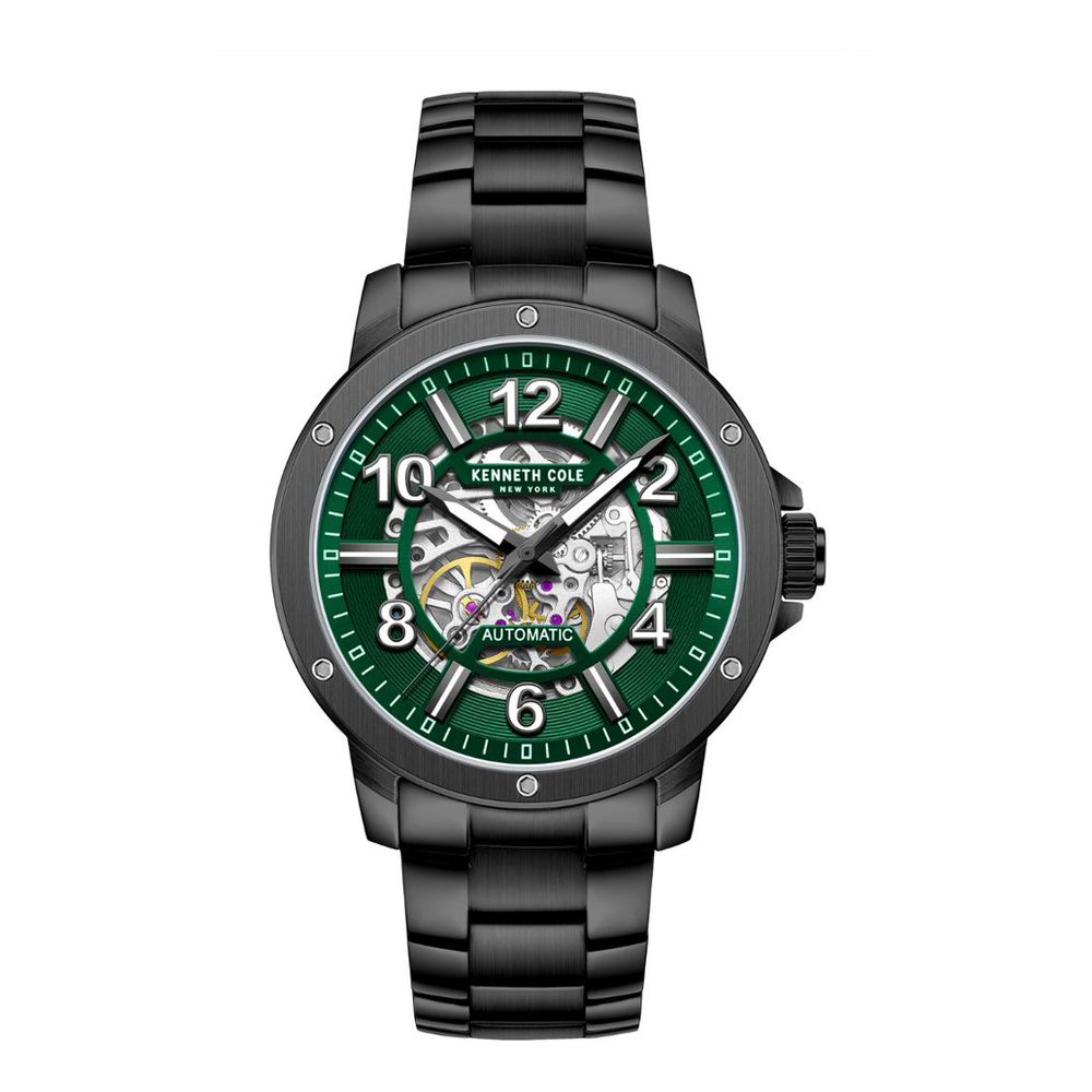 Gray Stainless Steel Dress Watch