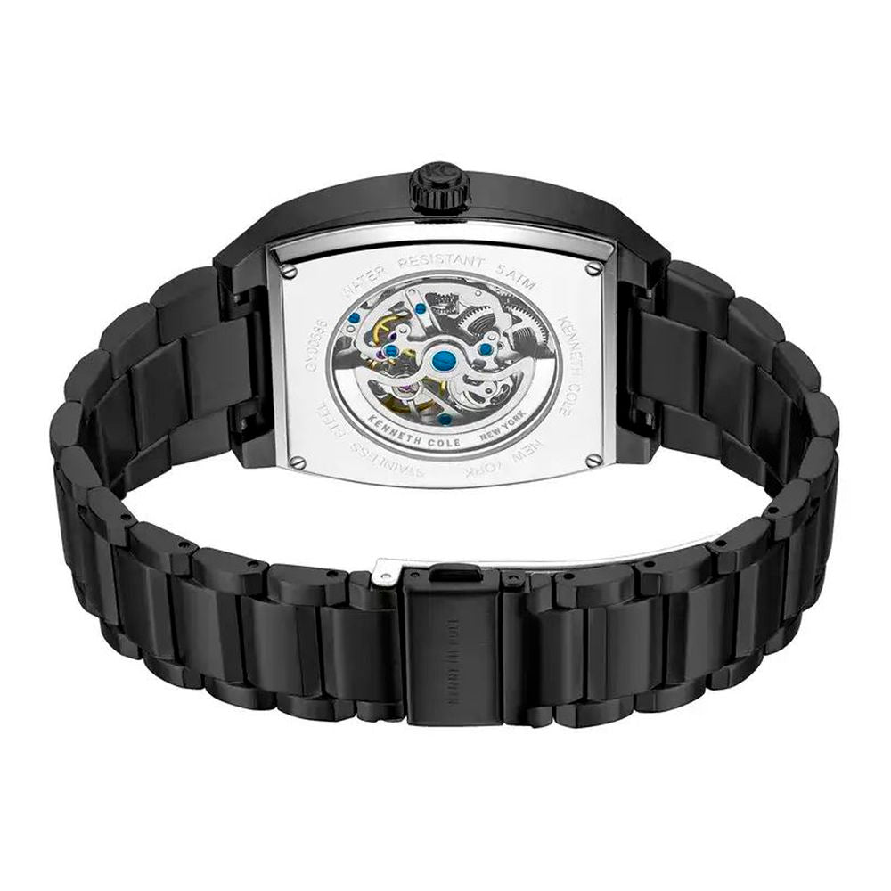 Black Stainless Steel Dress Watch