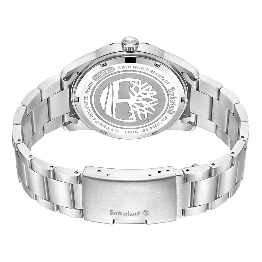 Gray Stainless Steel Dress Watch