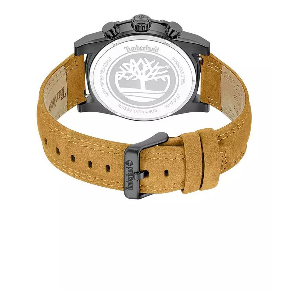 Brown Leather Bracelet Watch