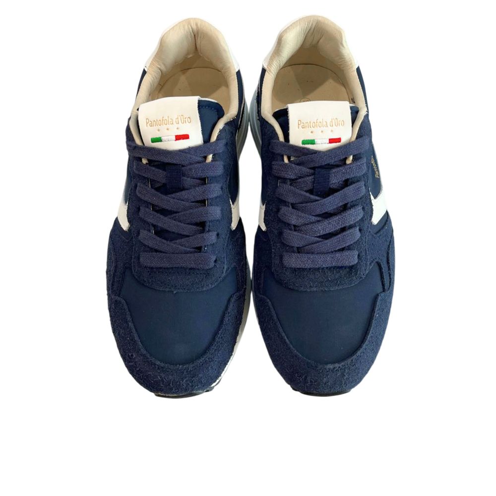Blue Suede Men Sneaker
