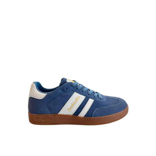 Blue Suede Men's Sneakers