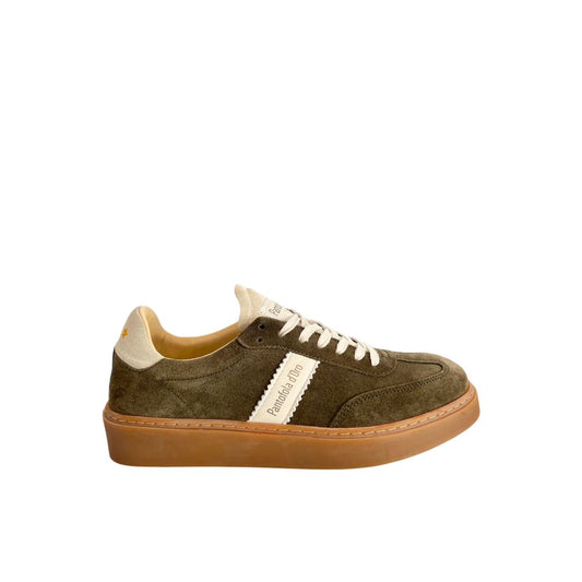 Green Suede Men Sneaker