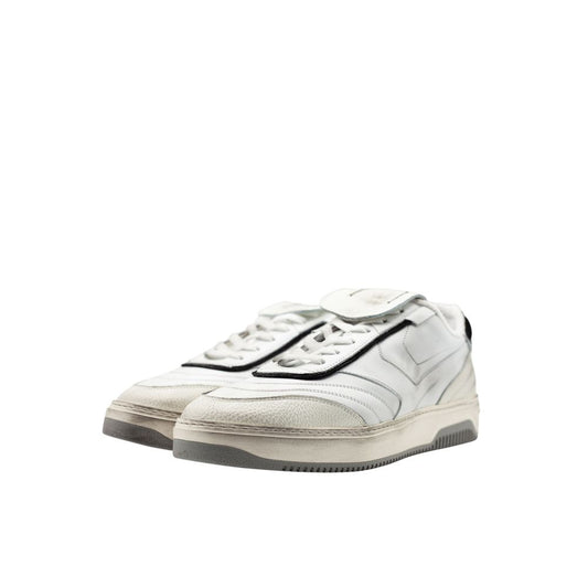 White Suede Men Sneakers