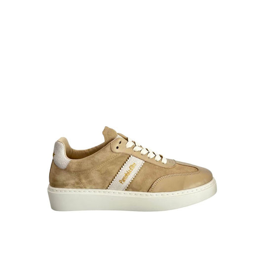 Beige Suede Men Sneaker