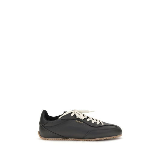 Black Calf Leather Bos Taurus Athletic Sneakers