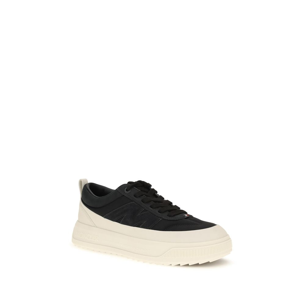Black Calf Leather Bos Taurus Athletic Sneakers
