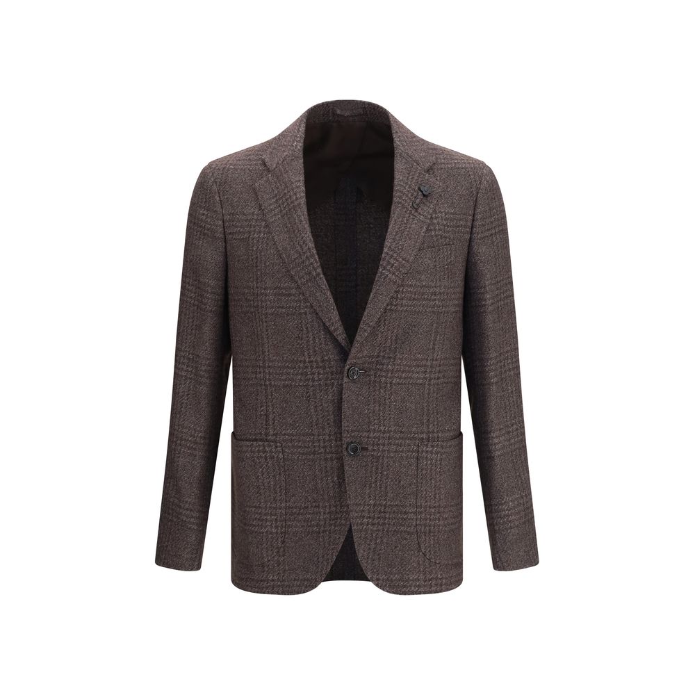 Brown Wool Oves Aries Blazer