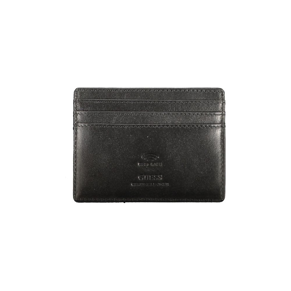 Black Leather Men Wallet