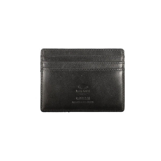 Black Leather Men Wallet