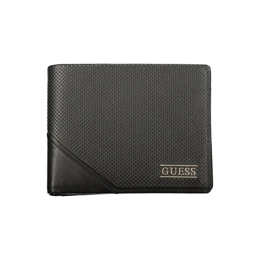 Black Leather Men's Wallet