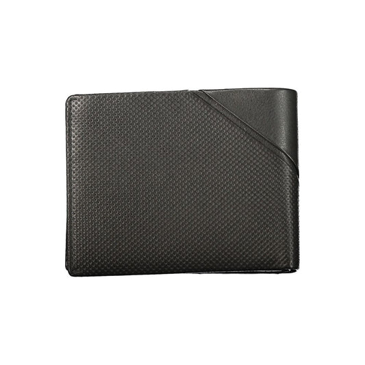 Black Leather Men's Wallet
