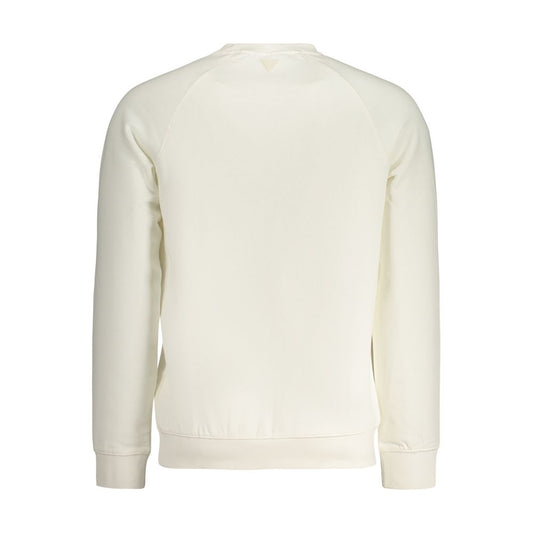 White Cotton Men's Sweatshirt