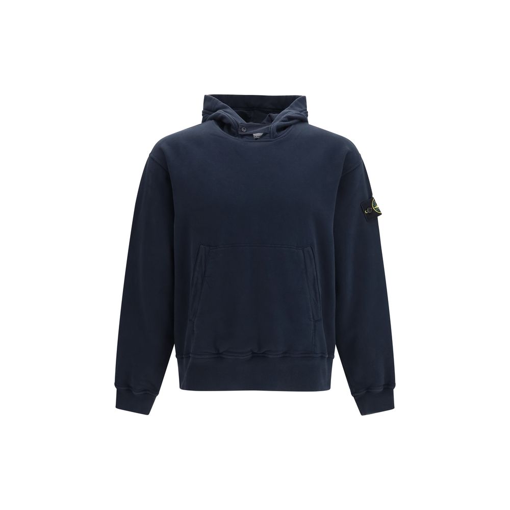 Blue Cotton Sweatshirt