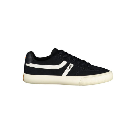 Blue Polyurethane Men's Sneaker