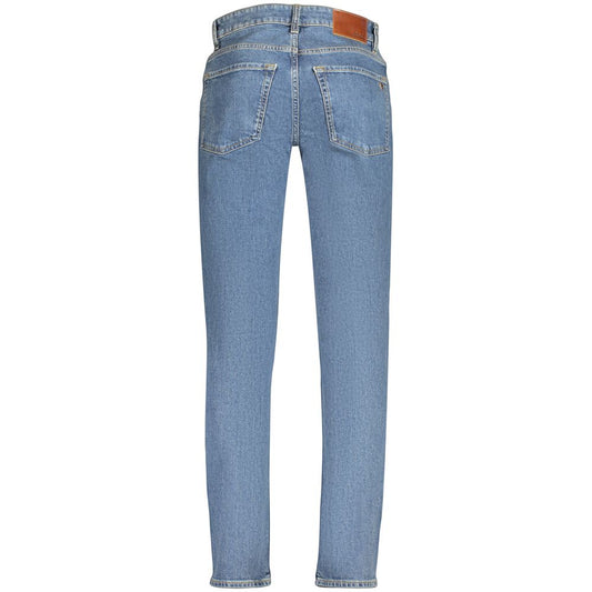 Blue Cotton Men's Jeans