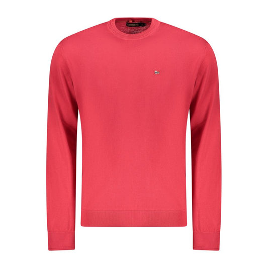 Red Cotton Men's Shirt