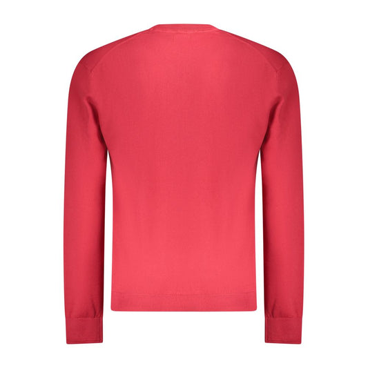 Red Cotton Men's Shirt