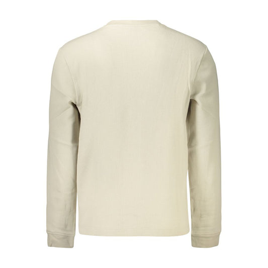 Beige Cotton Men's Shirt
