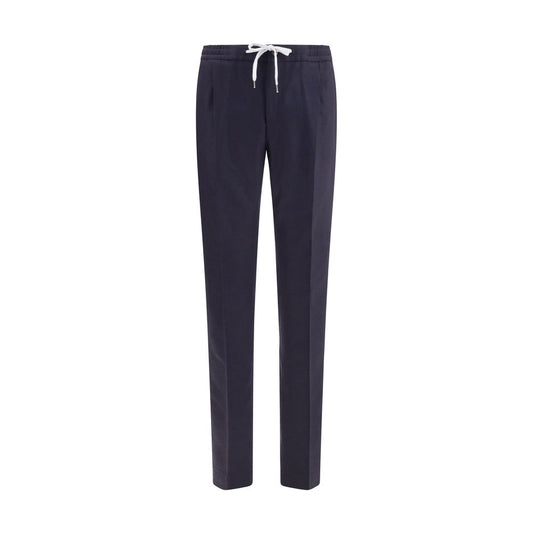 Blue Wool Oves Aries Casual Pants
