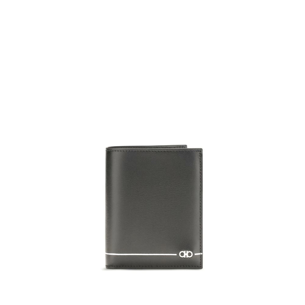 Black Calf Leather Bos Taurus Wallet