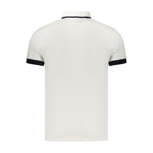 White Cotton Men's Polo