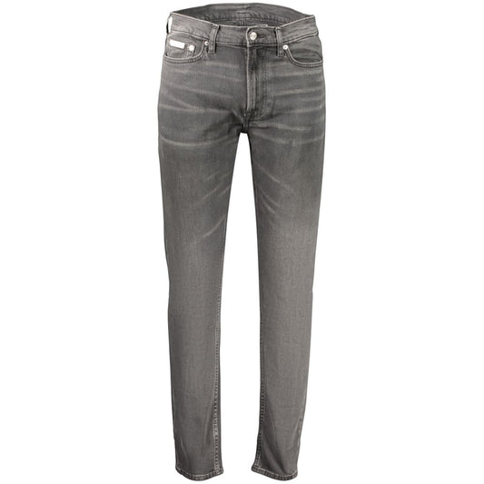 Black Cotton Men's Jeans