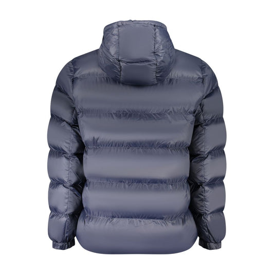 Blue Nylon Men's Jacket