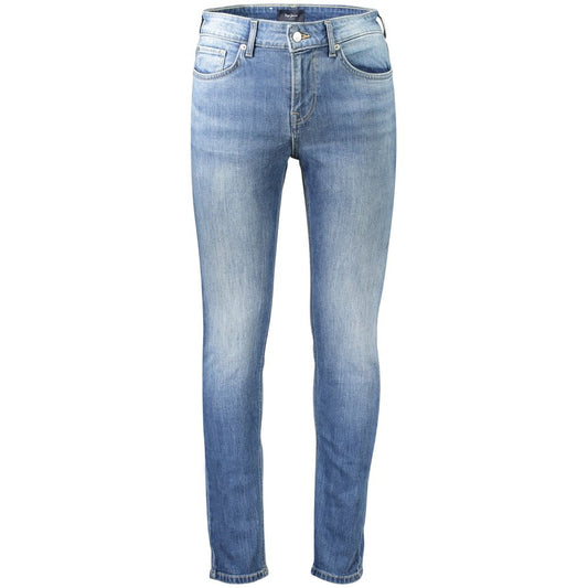 Blue Cotton Mens Jean