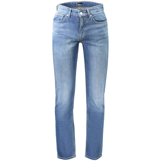 Blue Cotton Men's Jeans