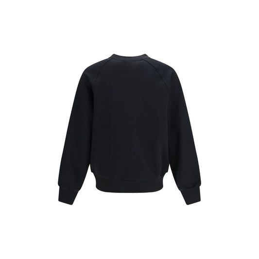 Black Polyester Sweatshirt
