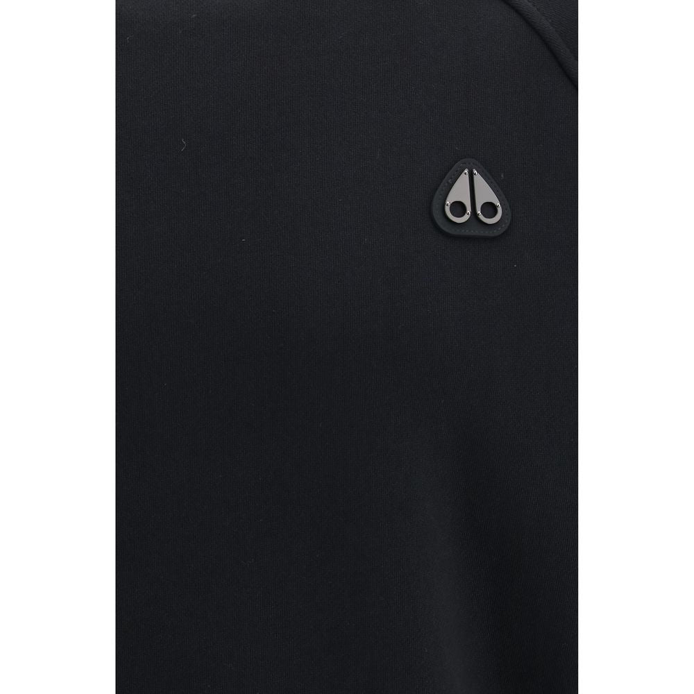 Black Polyester Sweatshirt