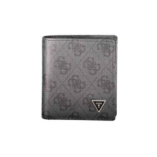 Black Leather Men's Wallet