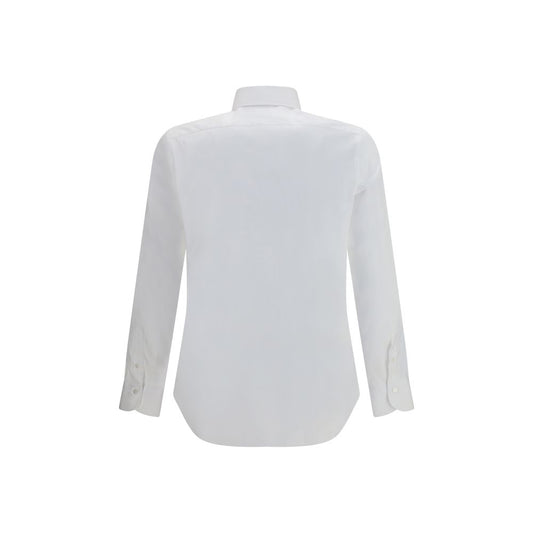 White Cotton Dress Shirt