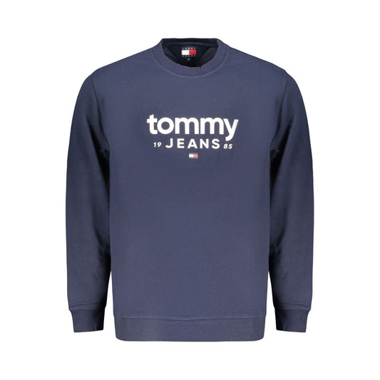 Blue Cotton Men's Sweatshirt