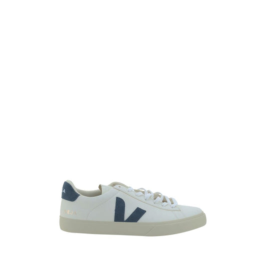 White Calf Leather Bos Taurus Sneakers