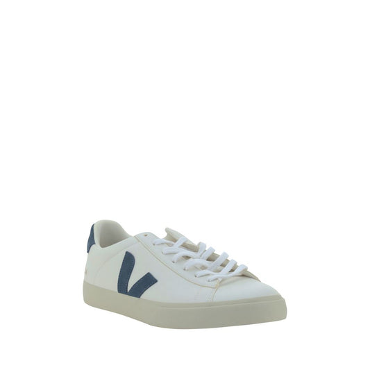 White Calf Leather Bos Taurus Sneakers