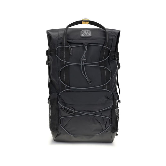 Black Nylon Backpack