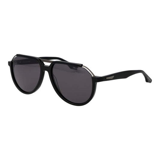 Black Acetate & Stainless Steel Sunglasses