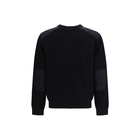 Black Nylon Sweatshirt