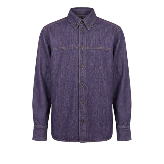 Purple Cotton Men's Jacket