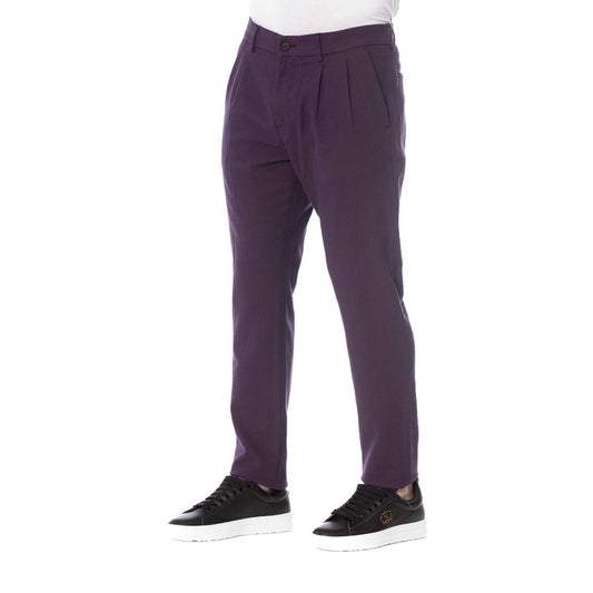 Red Cotton Men's Pant