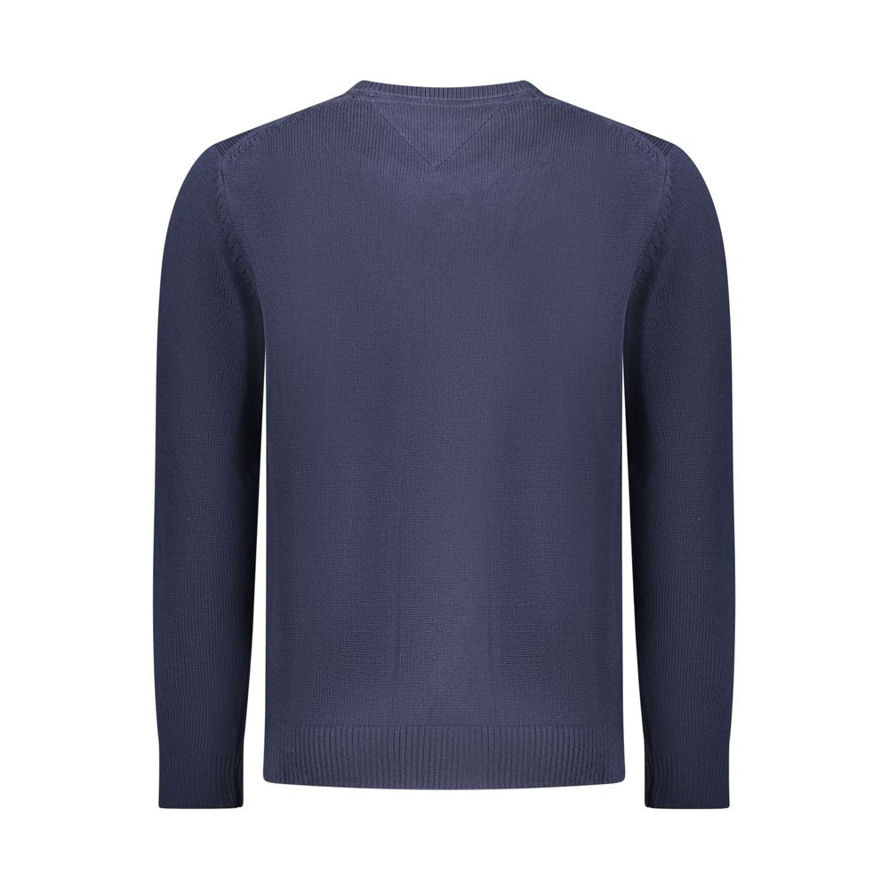 Blue Cotton Men's Sweater