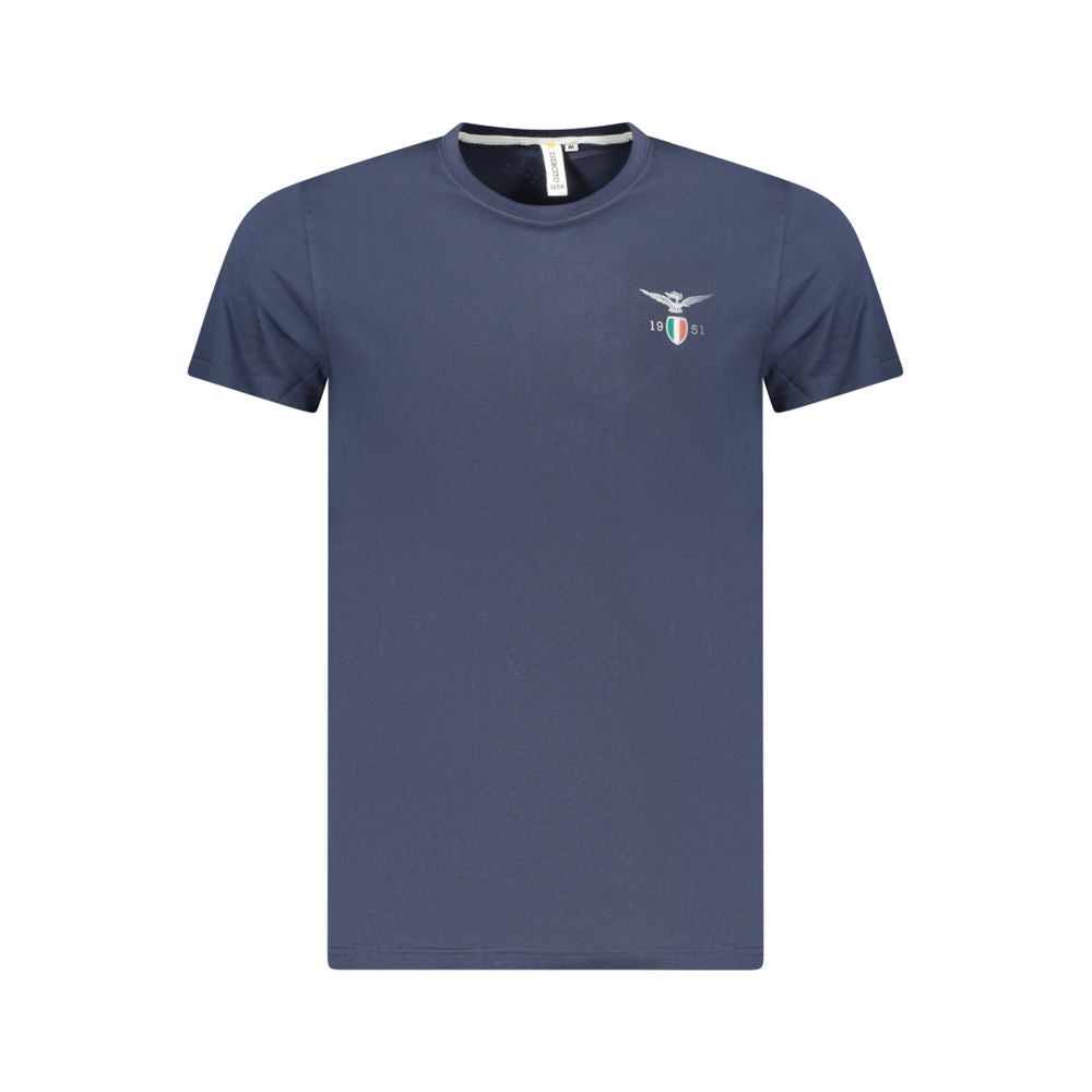 Blu Cotton Mens T-Shirt