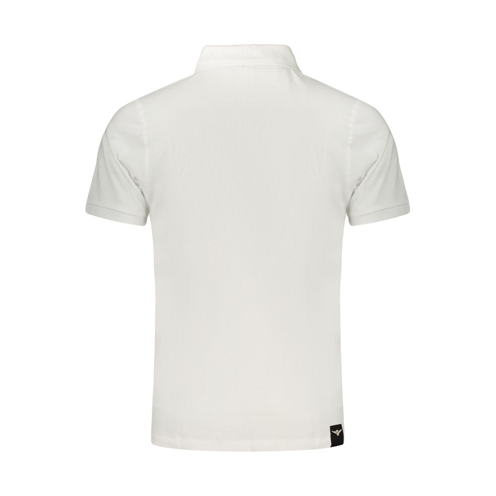Bianco Cotone Uomo Polo