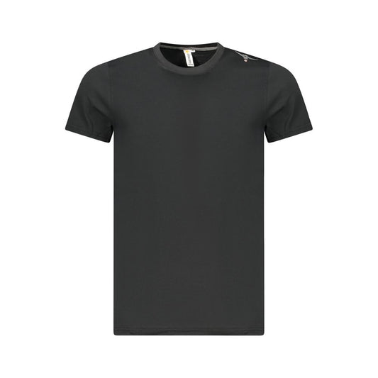 Black Cotton Men's T-Shirt