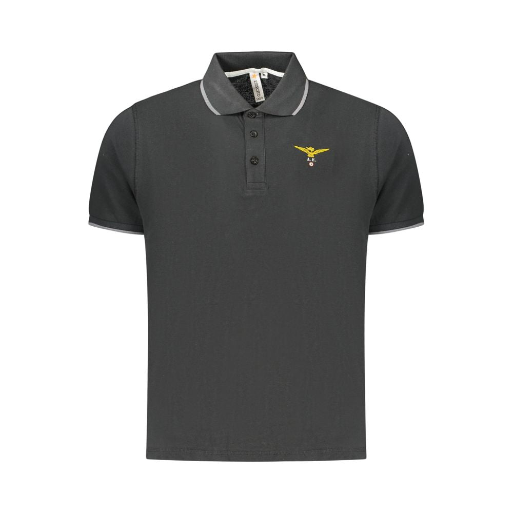 Nero Cotton Men Polo