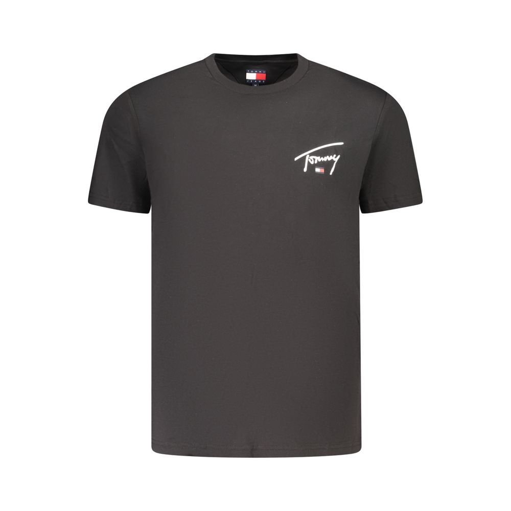 Black Cotton T-Shirt